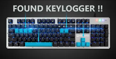 The MantisTek GK2 keyboard records everything you type with a built-in keylogger