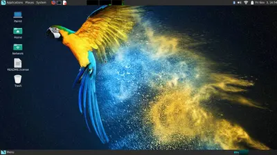 Parrot Security 3.9 with a Collection of tools for Penetration Testing and Forensic Analysis