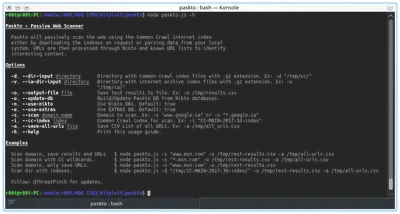Passive Web Scanner - Paskto