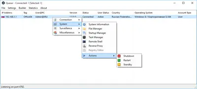 QuasarRAT - Remote Administration Tool for Windows