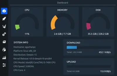 Stacer - Linux System Optimizer and Monitoring