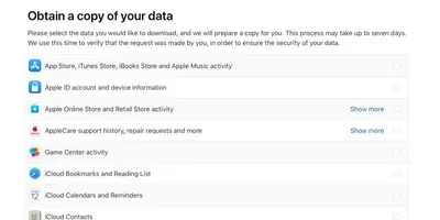 How to Download All the Data Apple Collects About You