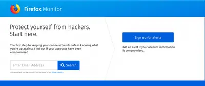 Firefox Monitor Reveals if Hackers Have Your Email