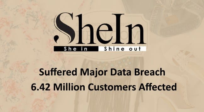 SHEIN Online Shopping Site Suffers Data Breach
