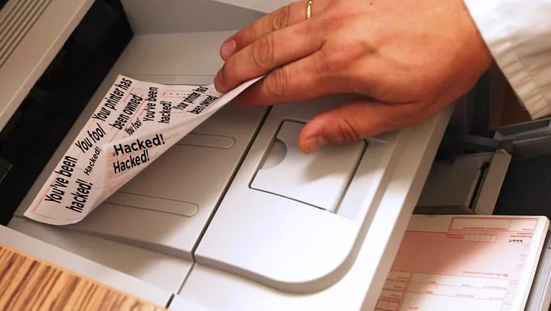 Hacker hijacks printers to promote popular YouTube channel