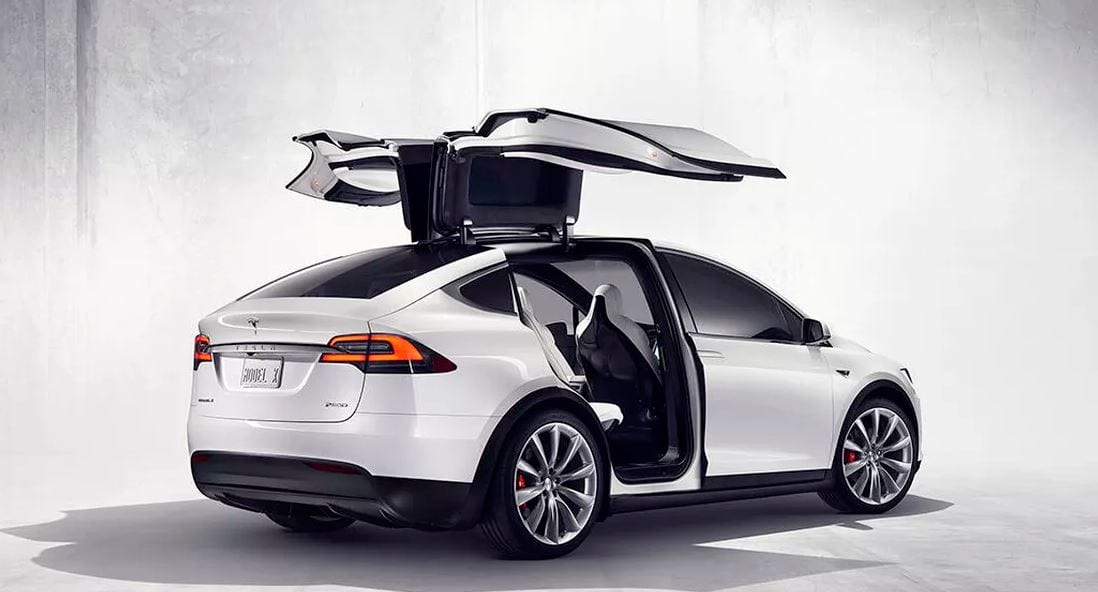 Tesla Model X hacked with a DJI Mavic 2 drone