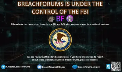 FBI seized the notorious BreachForums hacking forum